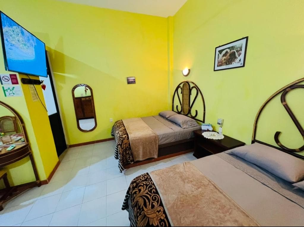 Habitación doble, vista general
