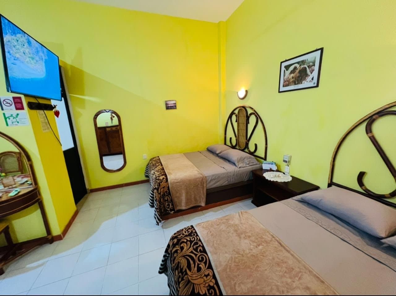 Habitación Doble Queen, vista general